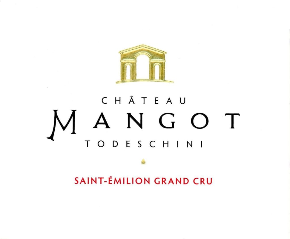 Chateau Mangot Todeschini 2015 Front Label