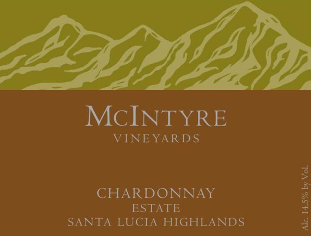 McIntyre Estate Chardonnay 2011 Front Label