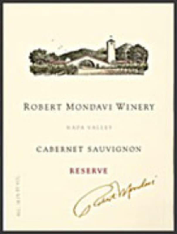 Robert Mondavi Reserve Cabernet Sauvignon (3 Liter Bottle) 2004 Front Label