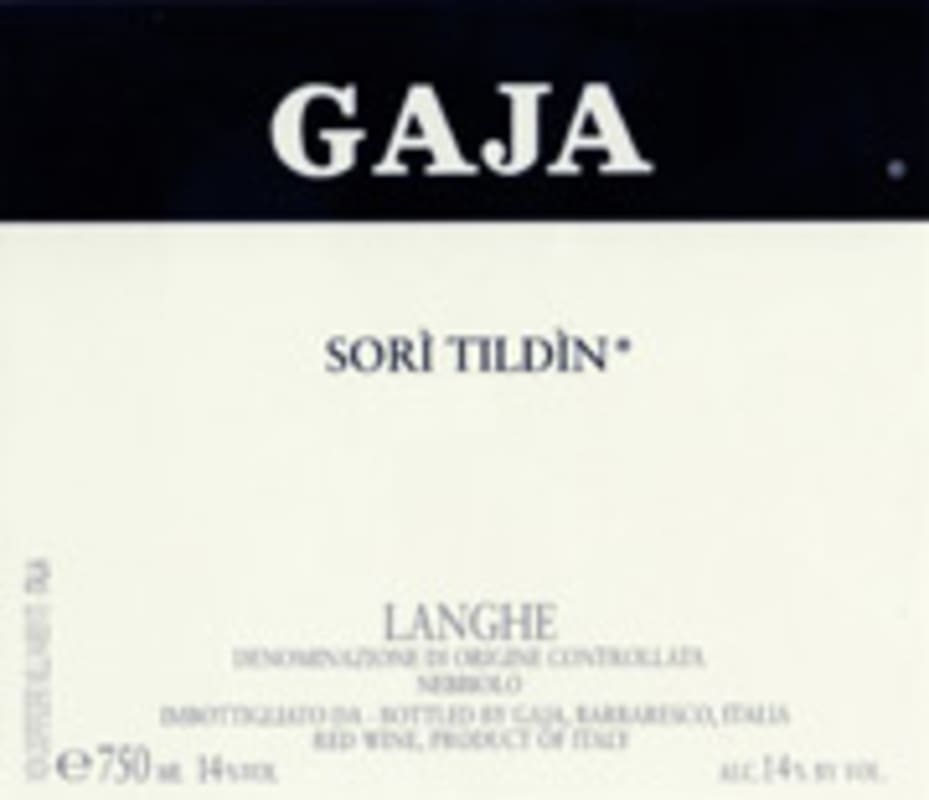 Gaja Sori Tildin 2004 Front Label