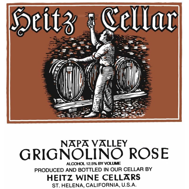 Heitz Cellar Grignolino Rose 2006 Front Label