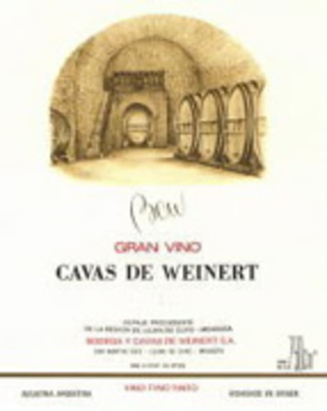 Weinert Cavas de Weinert 2000 Front Label