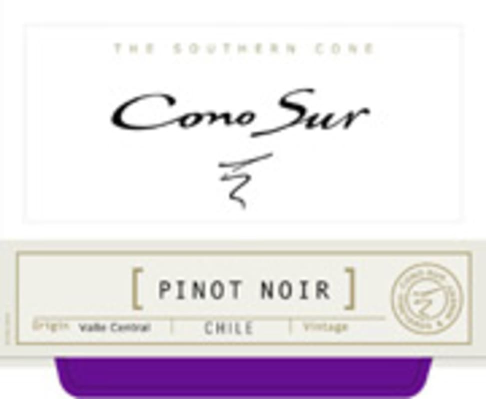 Cono Sur Pinot Noir 2006 Front Label