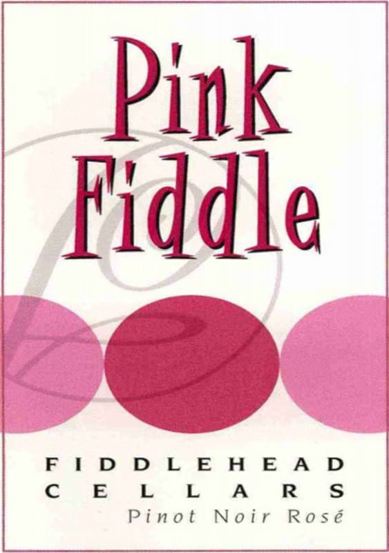 Fiddlehead Pink Fiddle Pinot Noir Rose 2015 Front Label
