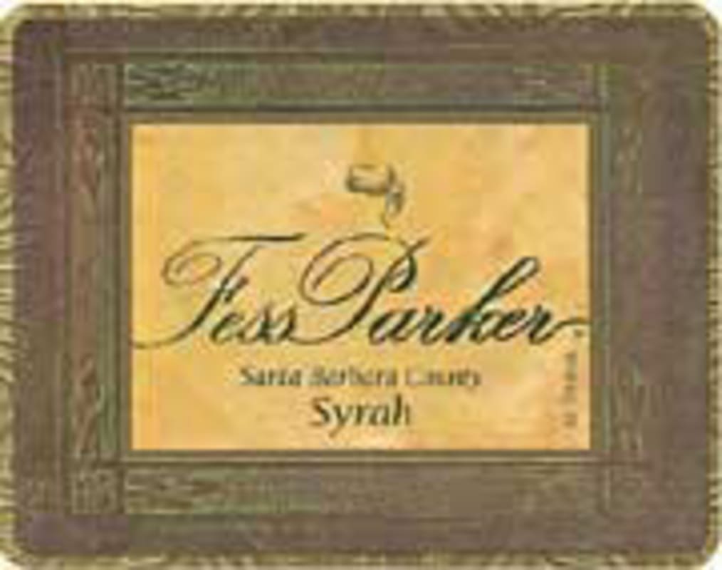 Fess Parker Santa Barbara Syrah 2004 Front Label
