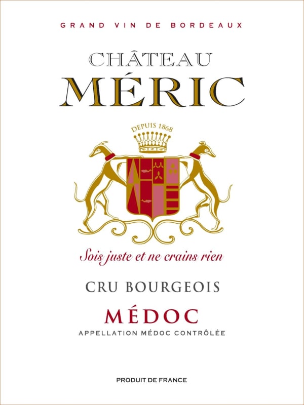 Chateau Meric 2014 Front Label