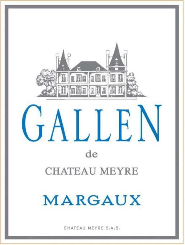 Chateau Meyre Gallen de Chateau Meyre 2012 Front Label