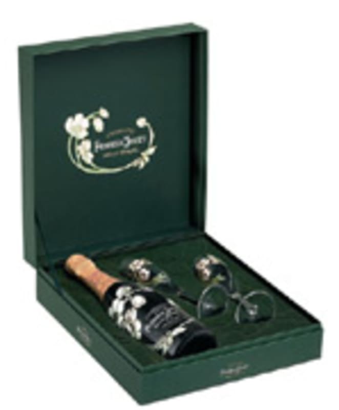 Perrier-Jouet Belle Epoque Glass Set 1999 Front Label