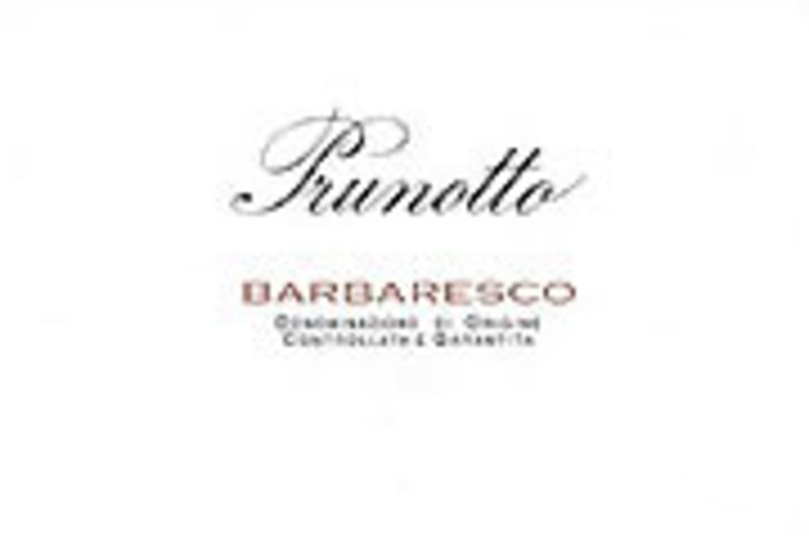 Prunotto Barbaresco 2003 Front Label