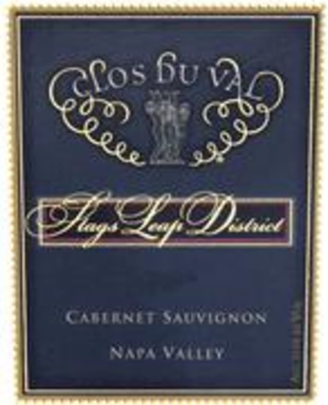 Clos du Val Stags Leap District Cabernet Sauvignon 1990 Front Label