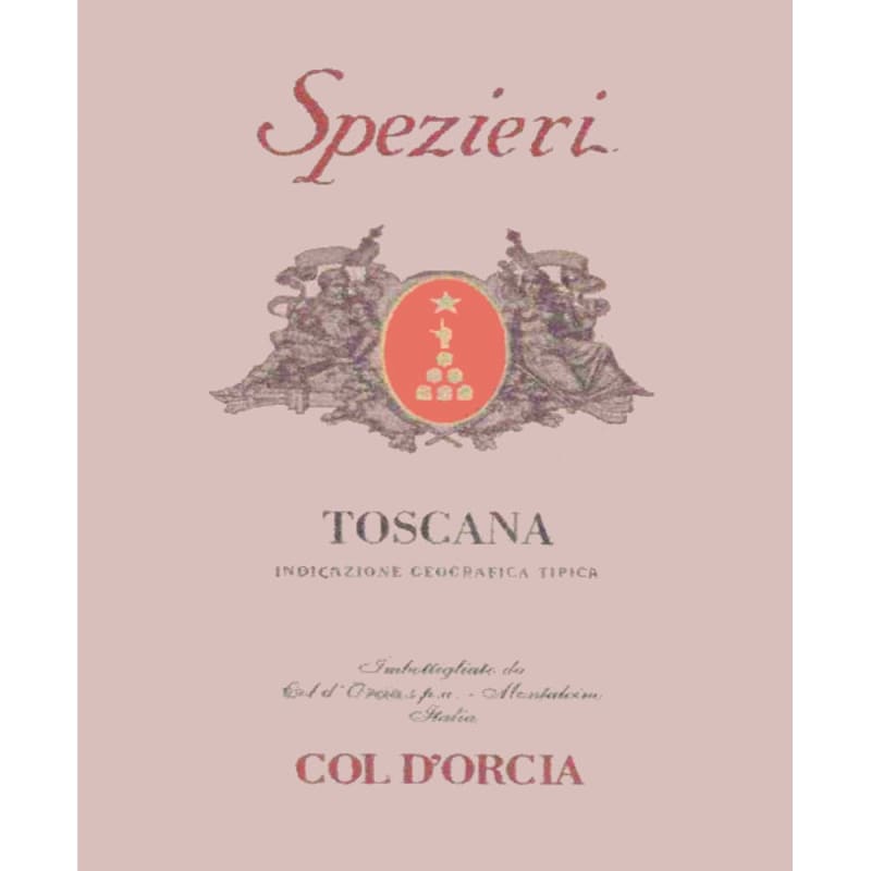 Col d'Orcia Spezieri 2006 Front Label