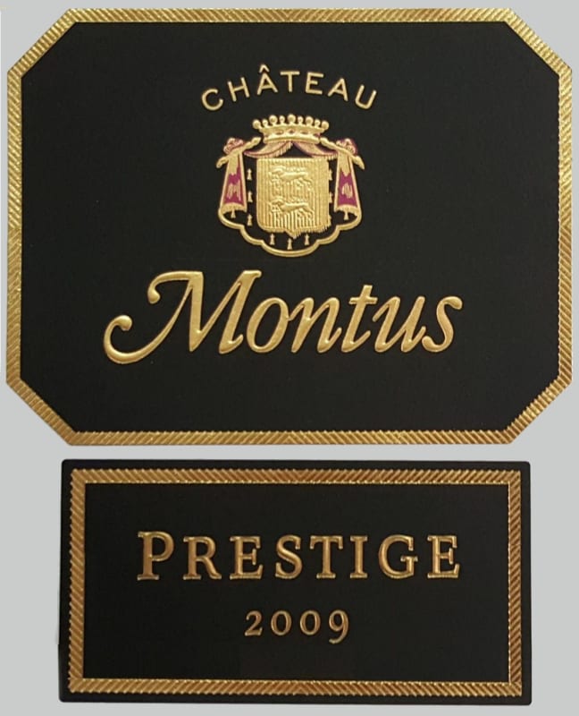 Chateau Montus Cuvee Prestige 2009 Front Label