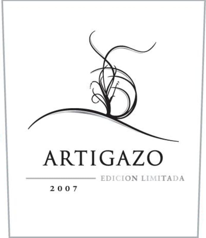 Artigazo Edicion Limitada Red 2007 Front Label