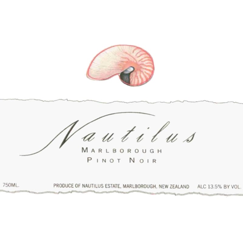 Nautilus Marlborough Pinot Noir 2006 Front Label