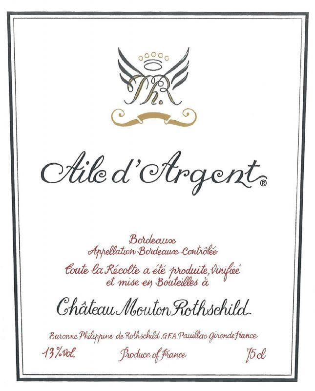 Chateau Mouton Rothschild Aile d'Argent Blanc 2010 | Wine.com