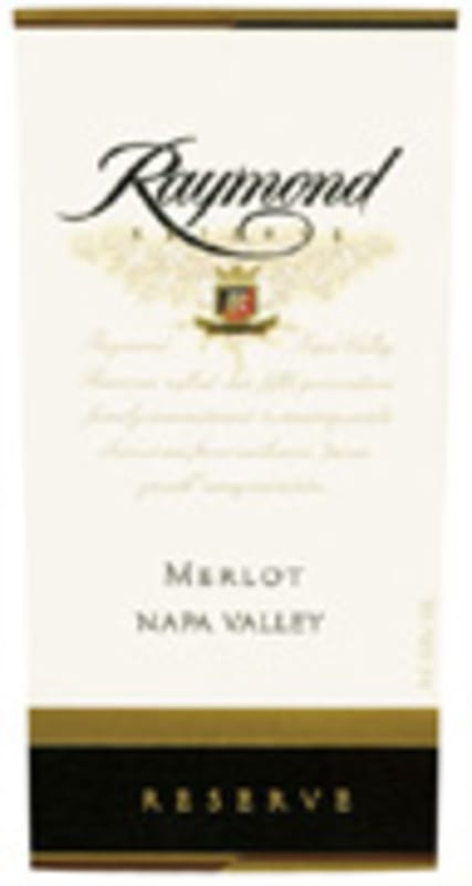 Raymond Reserve Selection Merlot 2004 Front Label