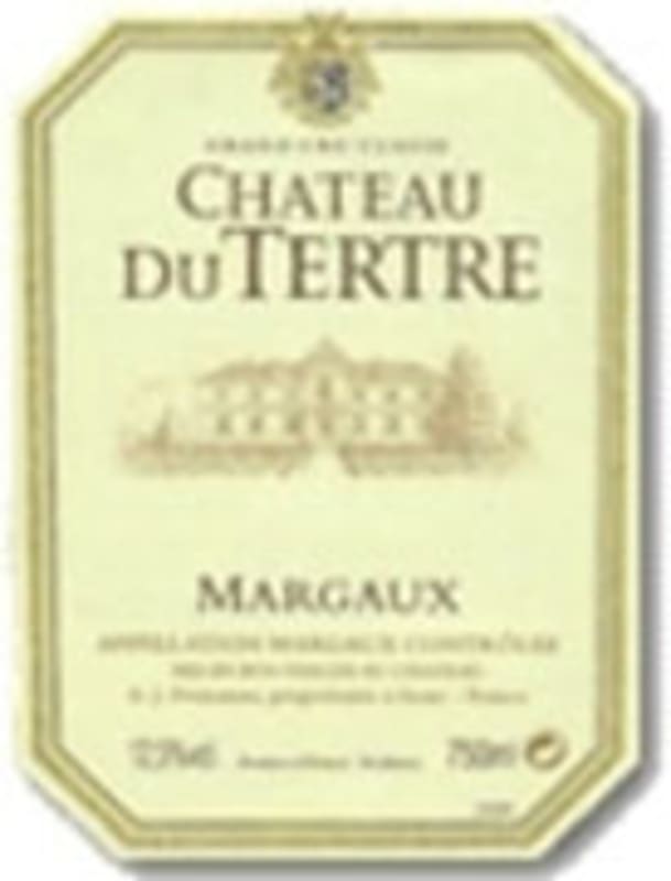 Chateau du Tertre 2004 Front Label