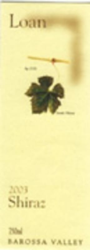 Loan Shiraz 2003 Front Label