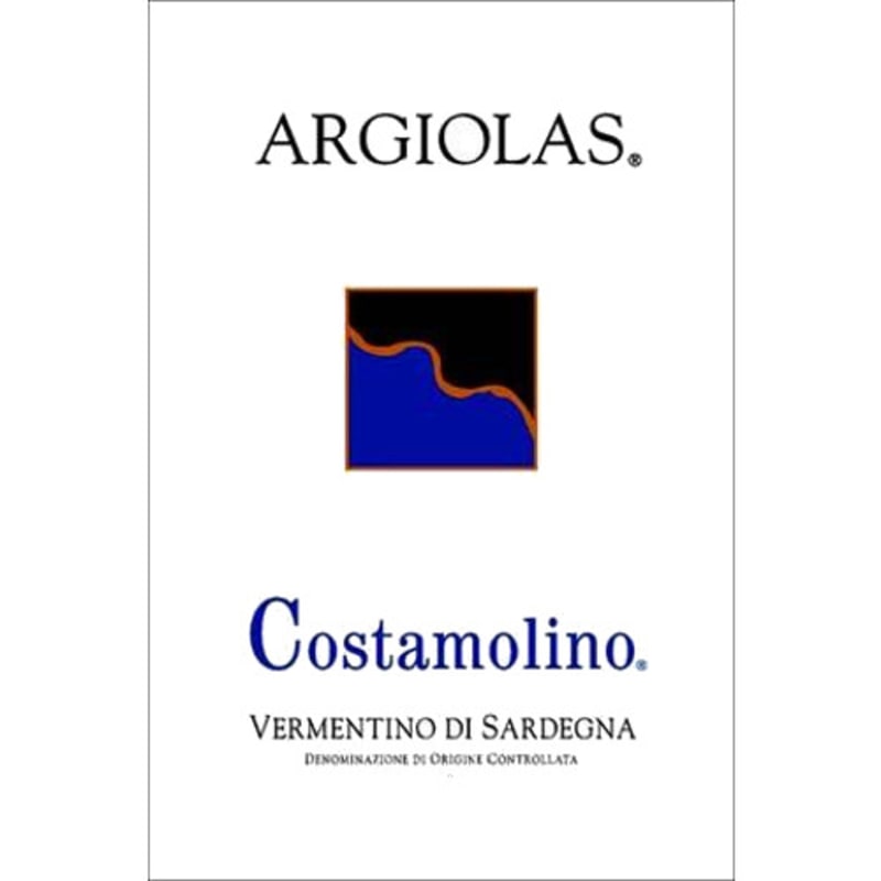 Argiolas Costamolino Vermentino 2007 Front Label