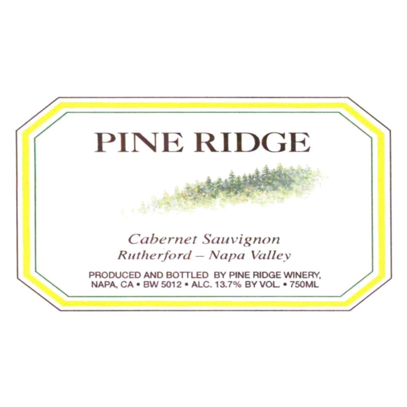 Pine Ridge Rutherford Cabernet Sauvignon 2005 Front Label
