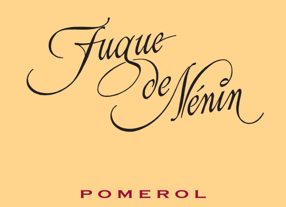 Chateau Nenin La Fugue de Nenin 2014 Front Label