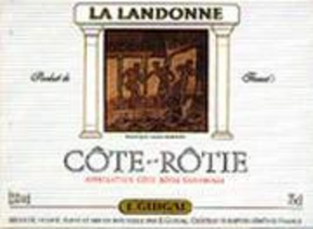 E. Guigal Cote-Rotie La Landonne 1996 Front Label
