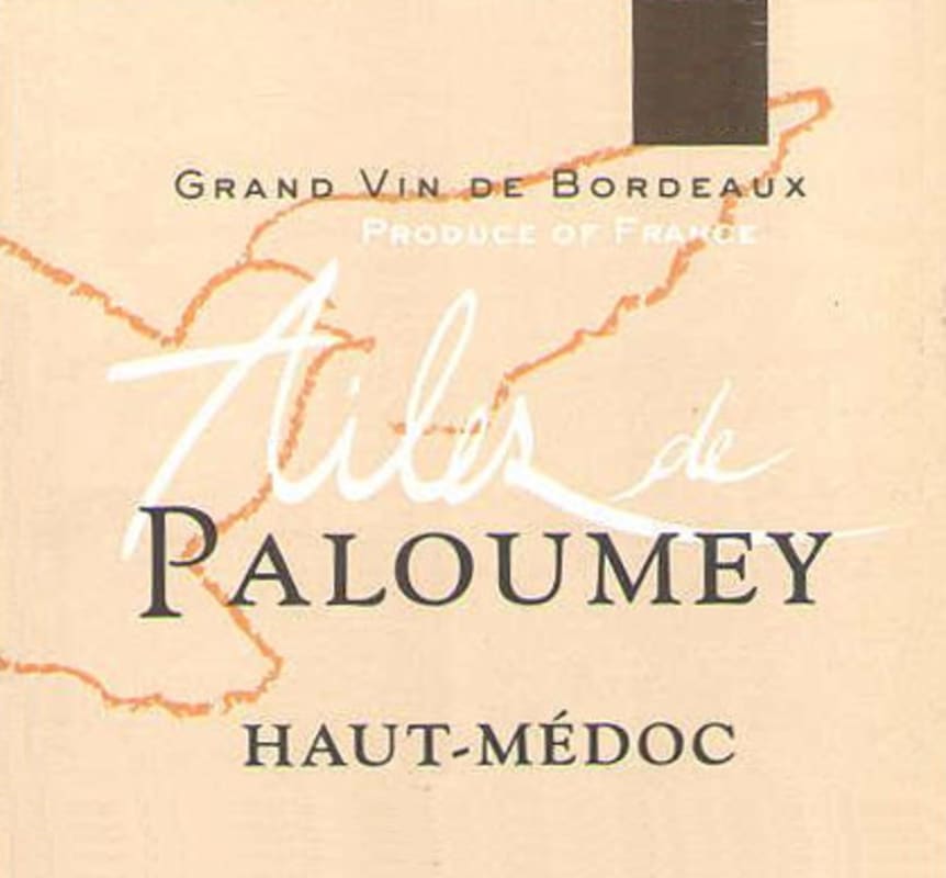 Chateau Paloumey Ailes de Paloumey 2007 Front Label