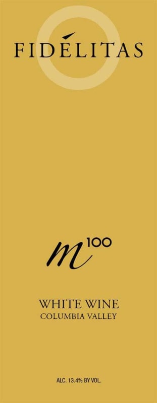Fidelitas M100 White 2010 Front Label