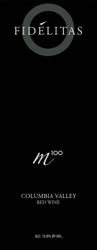 Fidelitas M100 Red 2010 Front Label