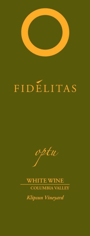 Fidelitas Optu White 2014 Front Label