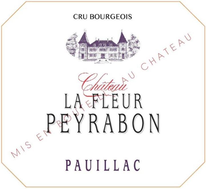 Chateau Peyrabon La Fleur Peyrabon 2014 Front Label