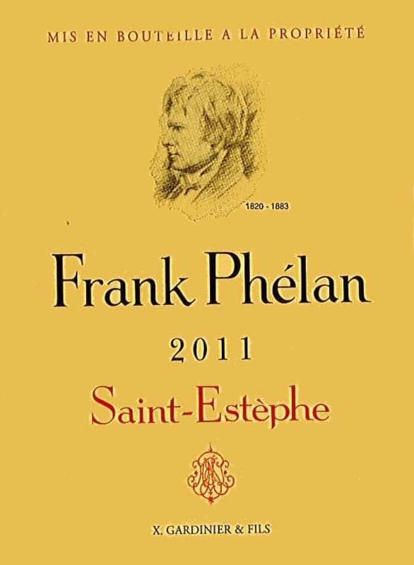 Chateau Phelan Segur Frank Phelan 2011 Front Label