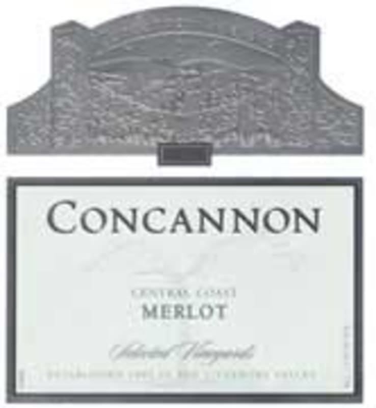 Concannon Selected Vineyards Merlot 2005 Front Label