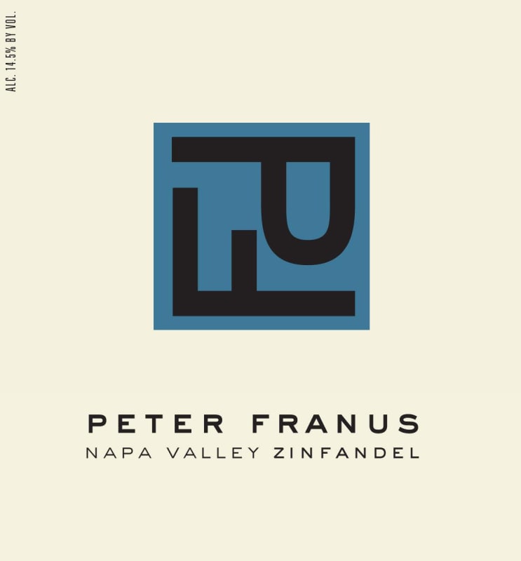 Franus Zinfandel 2008 Front Label