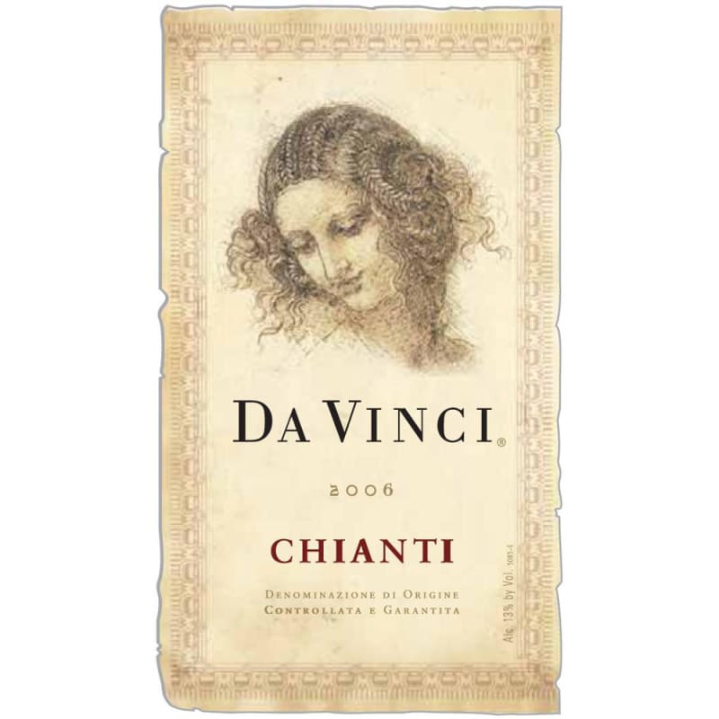 Da Vinci Chianti 2006 Front Label