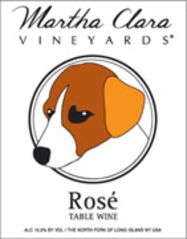 Martha Clara Vineyards Rose 2007 Front Label