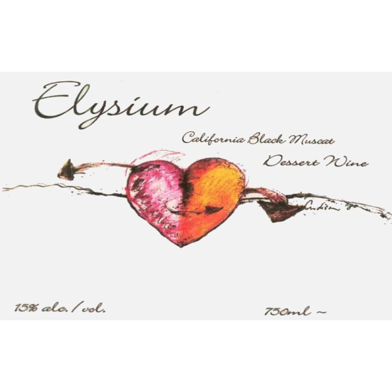 Quady Elysium Black Muscat 2006 Front Label