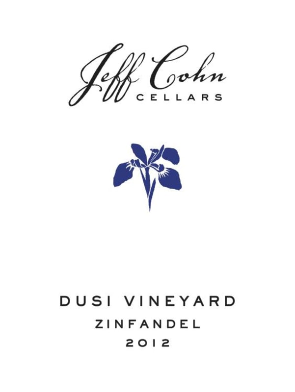 Jeff Cohn Cellars Dusi Vineyard Zinfandel 2012 Front Label
