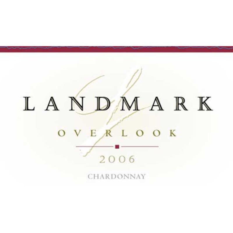 Landmark Overlook Chardonnay 2006 Front Label