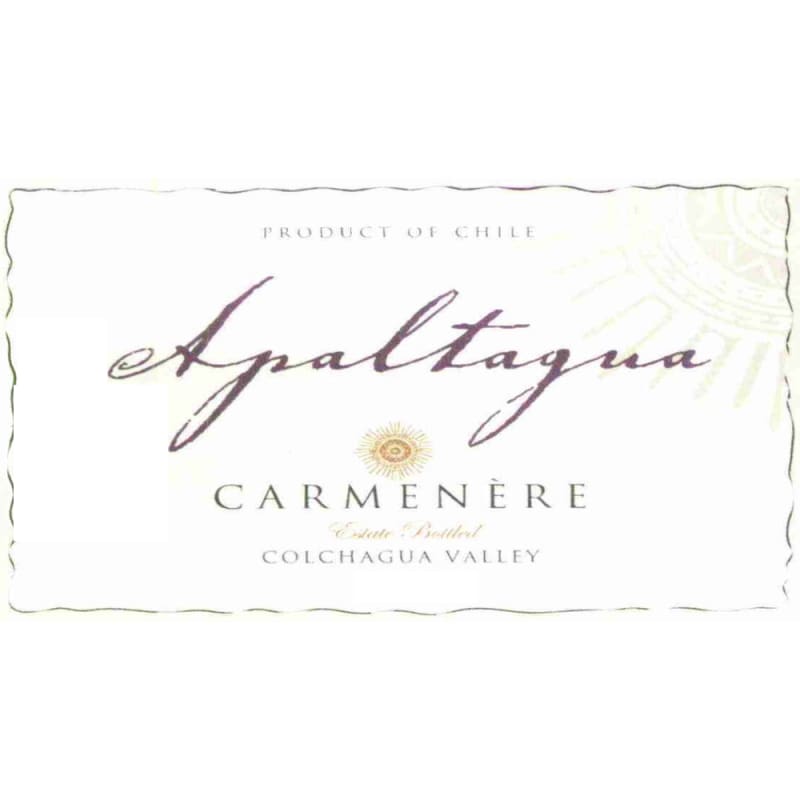 Apaltagua Estate Carmenere 2006 Front Label