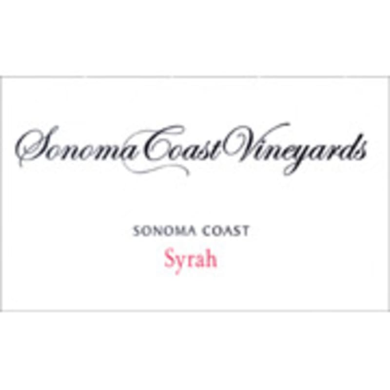 Sonoma Coast Vineyards Syrah 2004 Front Label