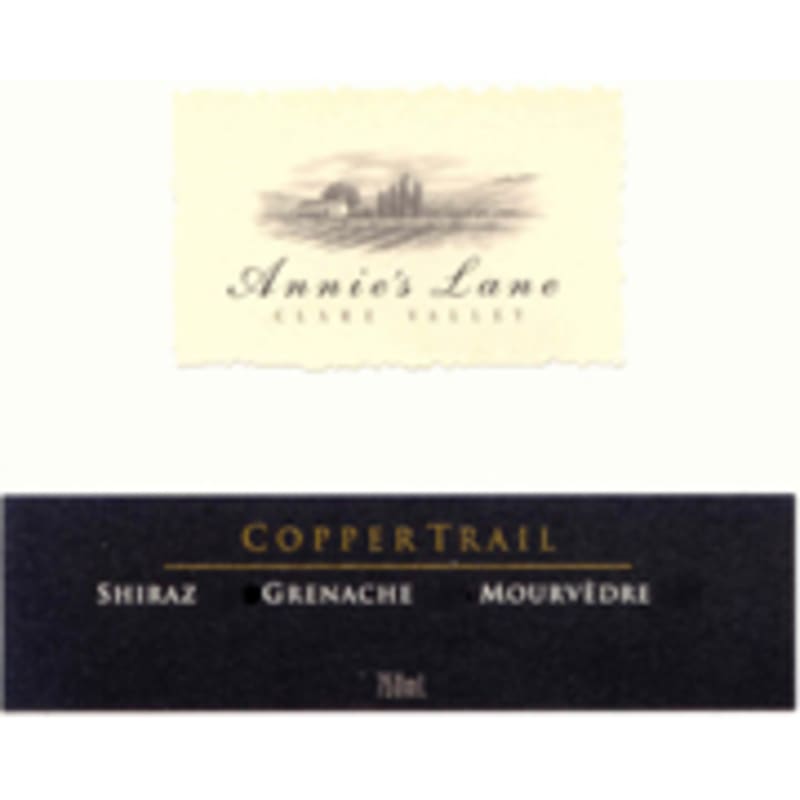 Annie's Lane Copper Trail Shiraz Grenache Mourvedre 2002 Front Label