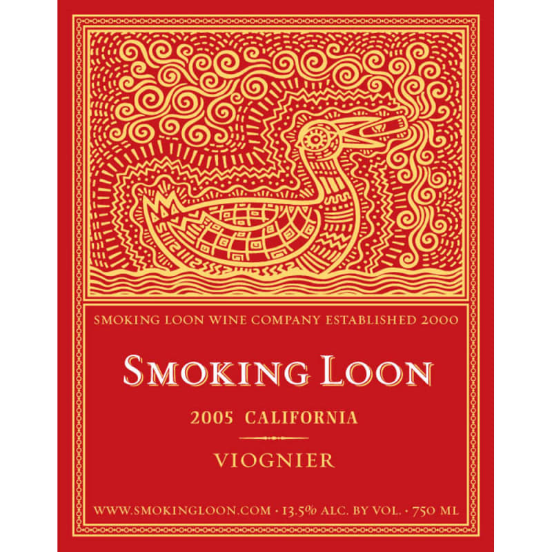 Smoking Loon Viognier 2005 Front Label
