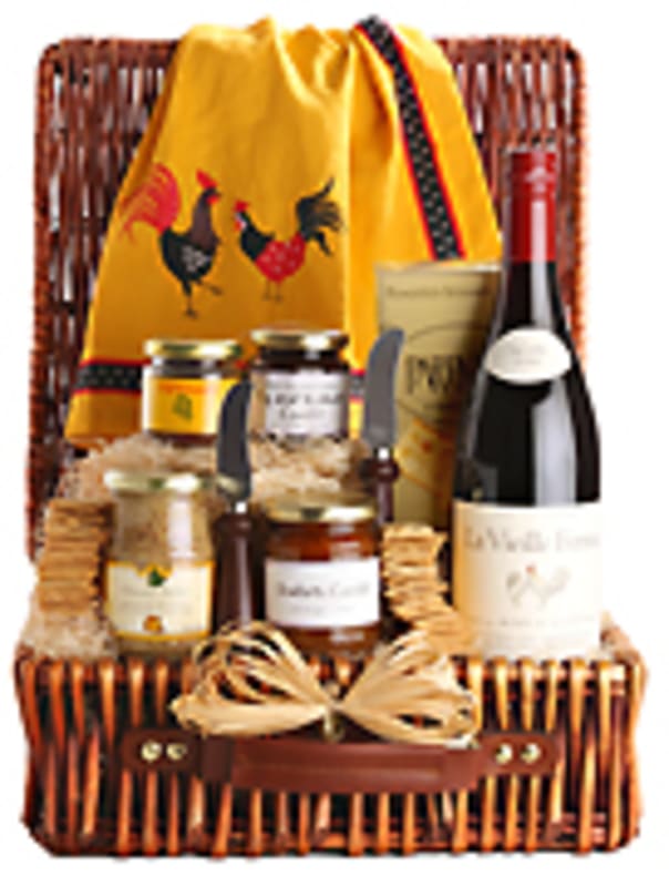 French Country Picnic Basket Gift Product Image