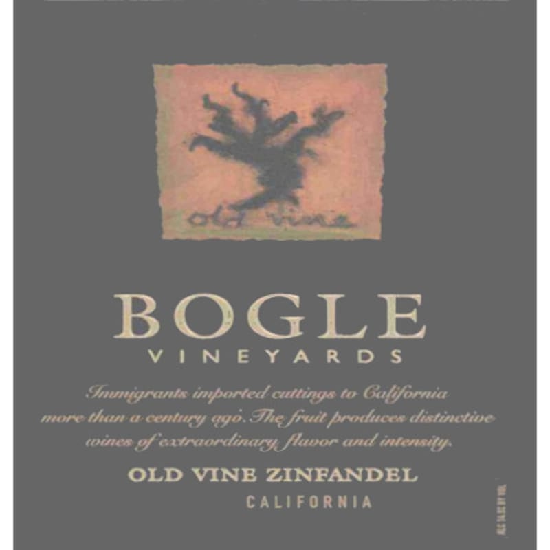 Bogle Old Vines Zinfandel 2006 Front Label