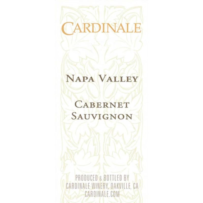 Cardinale Cabernet Sauvignon 2003 Front Label
