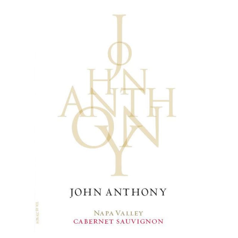 John Anthony Vineyards Napa Valley Cabernet Sauvignon 2005 Front Label