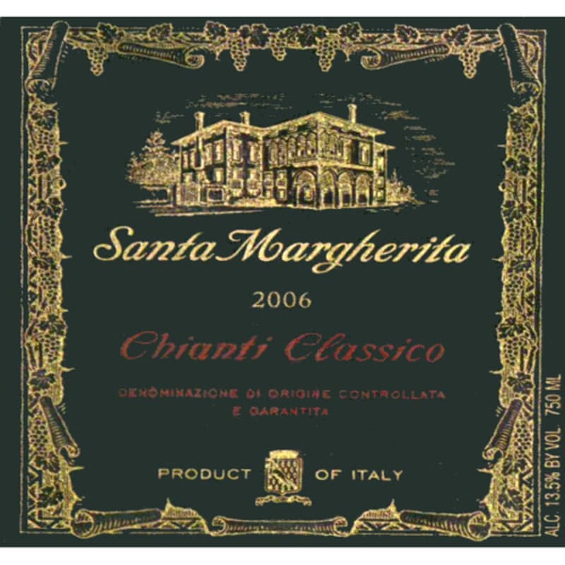 Santa Margherita Chianti Classico 2006 Front Label