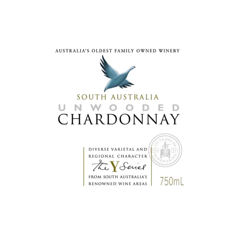 Yalumba Y Series Unwooded Chardonnay 2007 Front Label