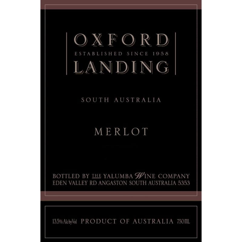 Oxford Landing Merlot 2006 Front Label